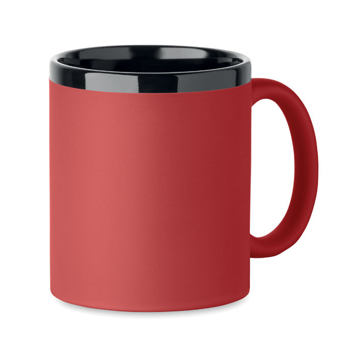 RUBY Keramikbecher für Laser 300 ml – Rot
