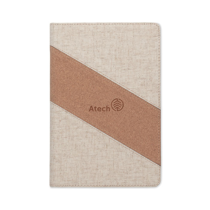 CORTONA A5-Notizbuch mit 15W-Ladegerät