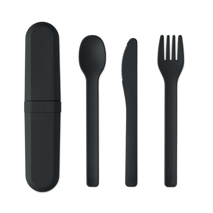BITEFUL Besteck-Set PLA – Schwarz