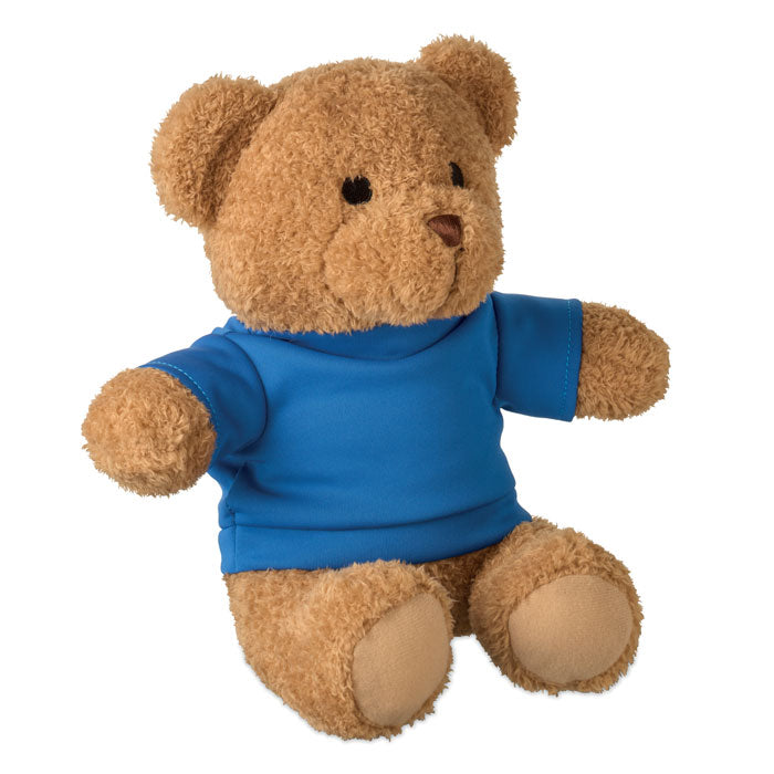 JACKIE Teddybär mit T-Shirt 23cm – Blau