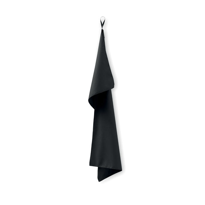 ATOLL 50 Mikrofaser-Handtuch – Schwarz