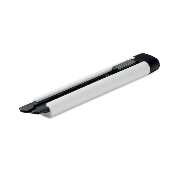 BLADE + Einziehbares Cuttermesser – Weiß