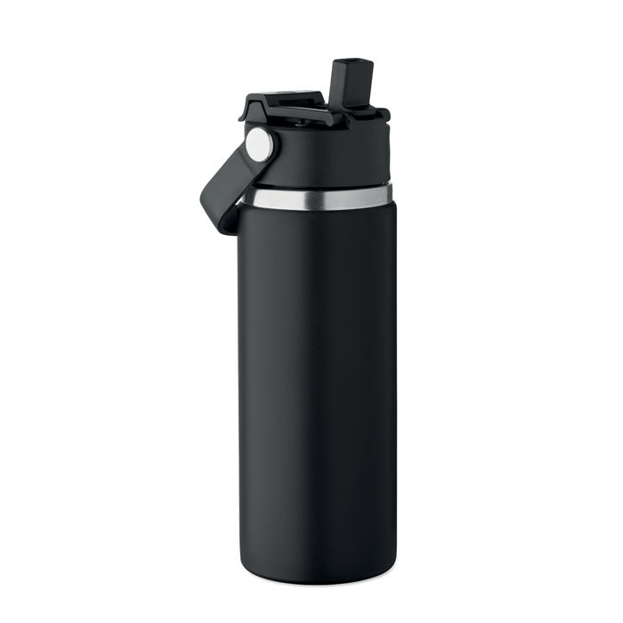 SUMA GRIP Isolierflasche 500 ml – Schwarz