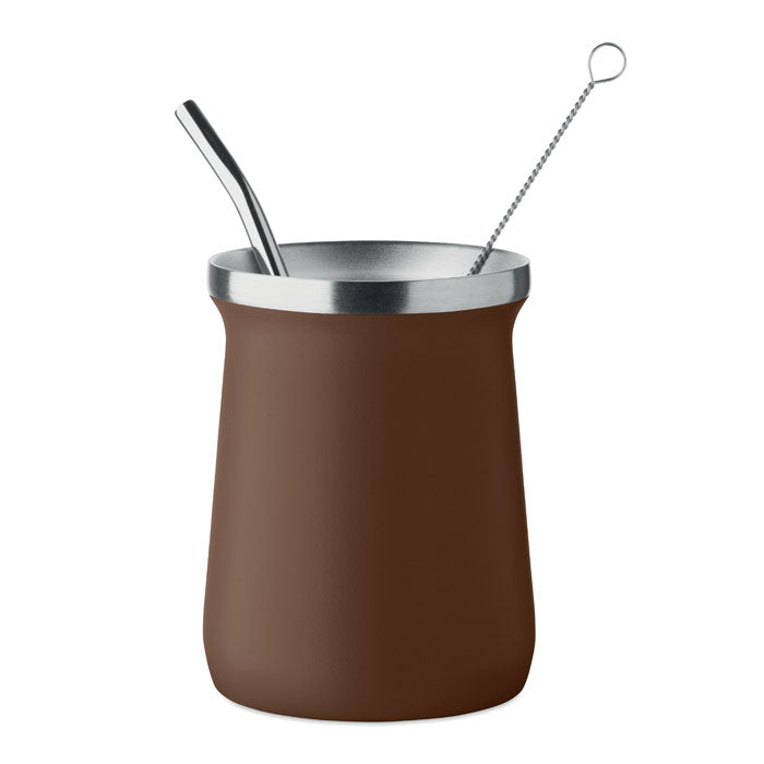 MIYERBA Yerba-Mate-Becher 240ml – Braun