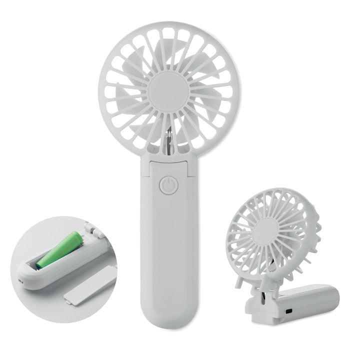IBERA Klappbarer Ventilator – Weiß