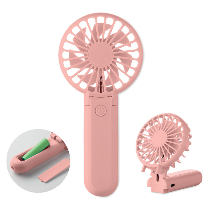 IBERA Klappbarer Ventilator – Babyrosa
