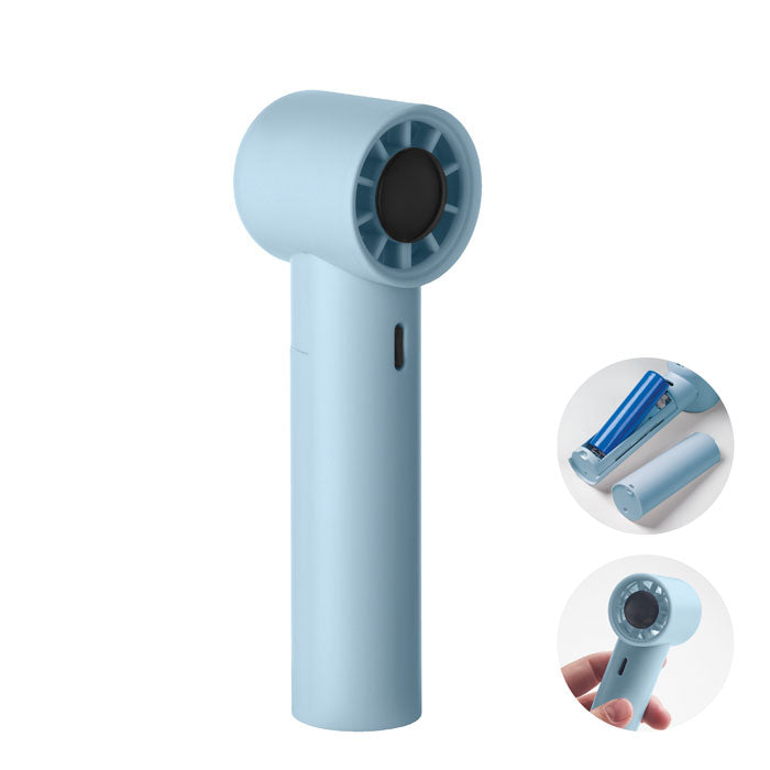 GLACI Mini-Handventilator – Babyblau
