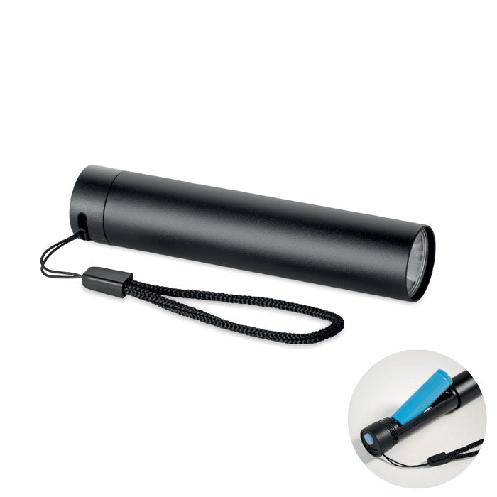 LUME Wiederaufladbare Taschenlampe – Schwarz