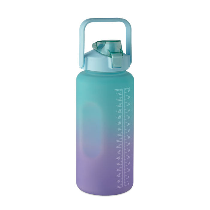 ACTIVATE MAX RPET-Trinkflasche 2000ml – Türkis