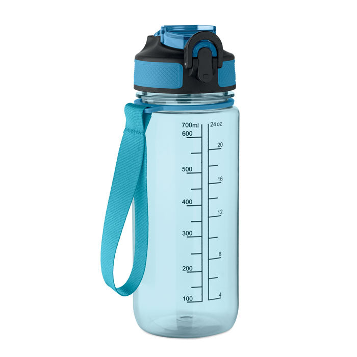 ENKEL Sport-Trinkflasche 700ml – Transparent Hellblau