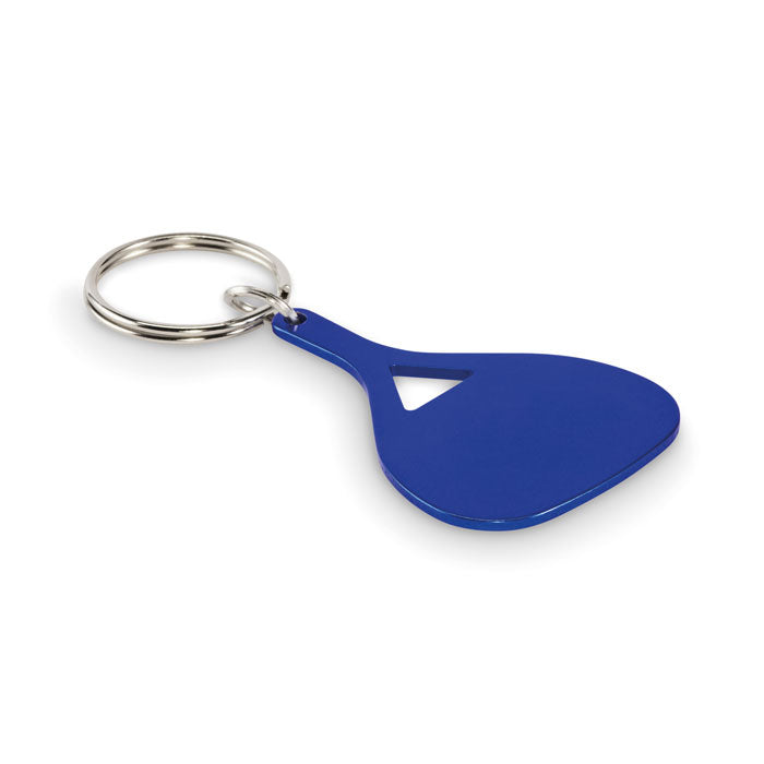 KEPAD Schlüsselring aus Aluminium – Blau