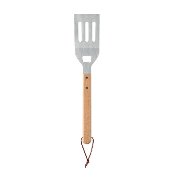 OPENCOOK Grill-Spachtel mit Buchenholz – Holz