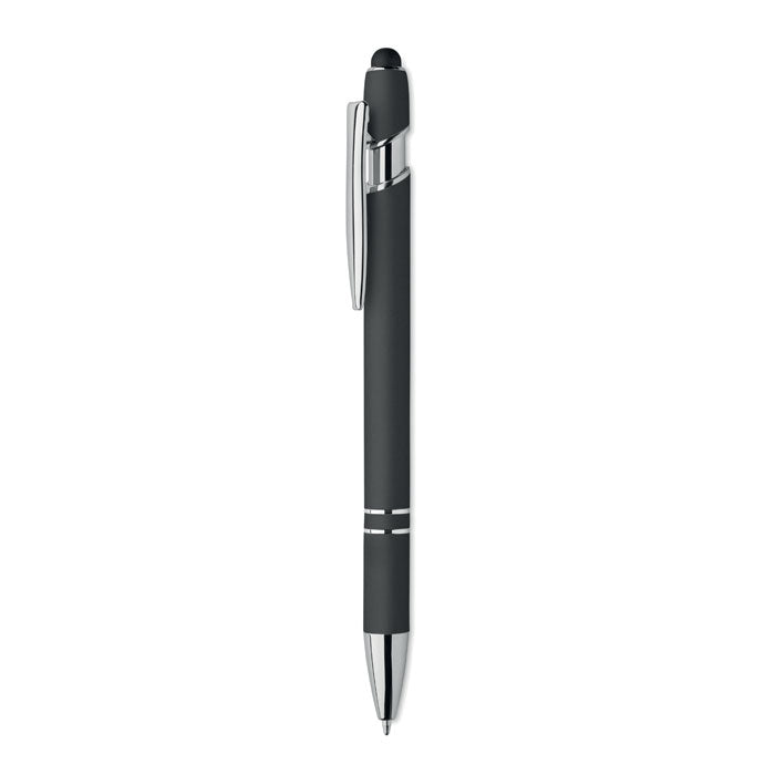 SIPARO Druckkugelschreiber mit Stylus MO2798 – Schwarz