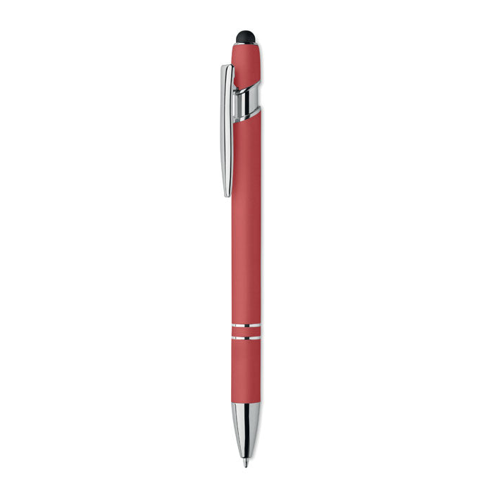 SIPARO Druckkugelschreiber mit Stylus MO2798 – Rot