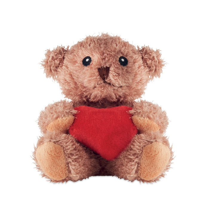 CUDDLE Teddybär mit Herz – Rot
