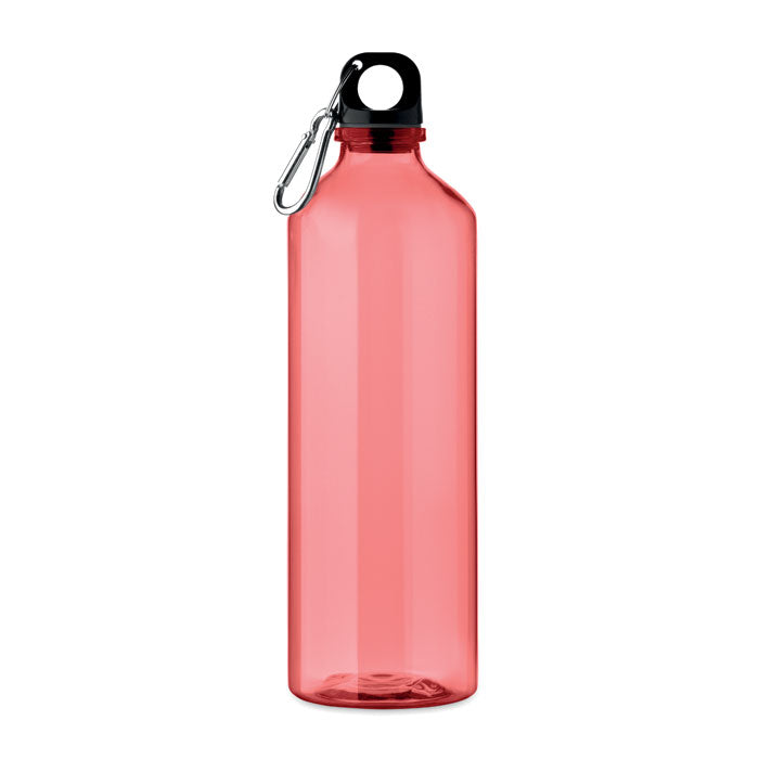 MOSS RE750 Trinkflasche RPET 750ml – Transparent Rot