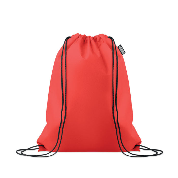DAFFY RPET Beutel mit Kordelzug Non Woven – Rot