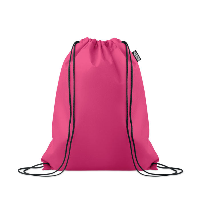 DAFFY RPET Beutel mit Kordelzug Non Woven – Fuchsie