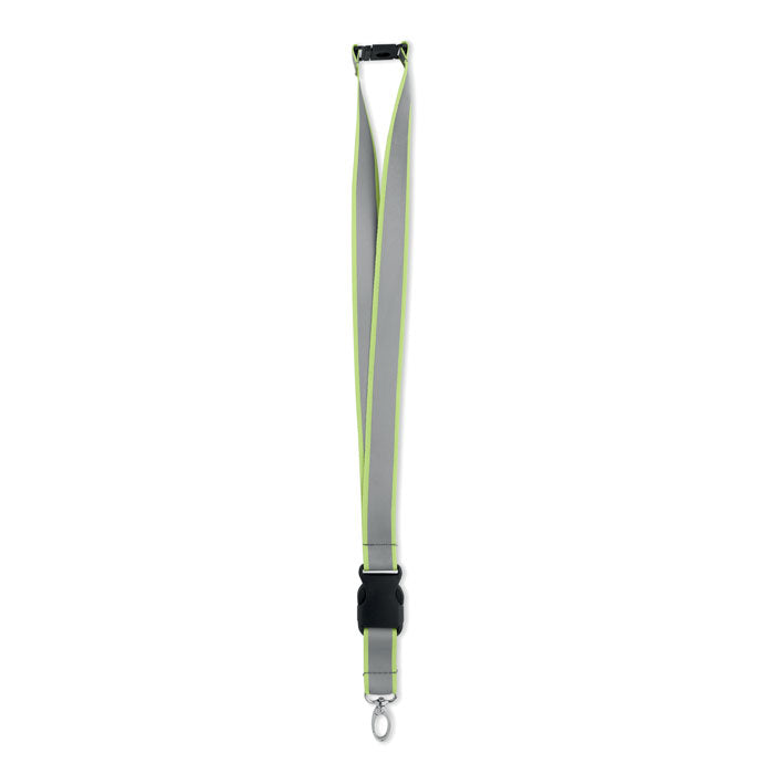 TOSEE Reflektierendes RPET-Lanyard – Neon Gelb