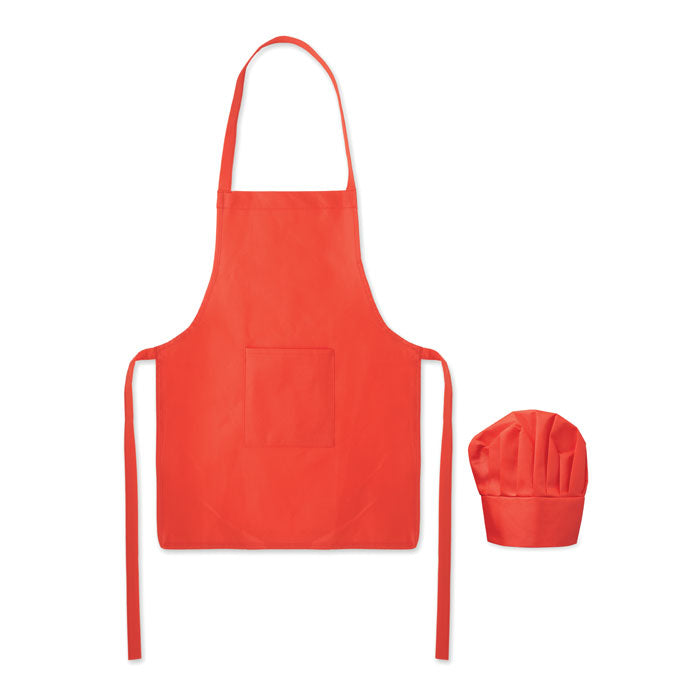 KID CHEF Küchen-Set für Kinder – Rot