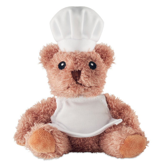 TEDDCHEF Teddybär Koch – Weiß