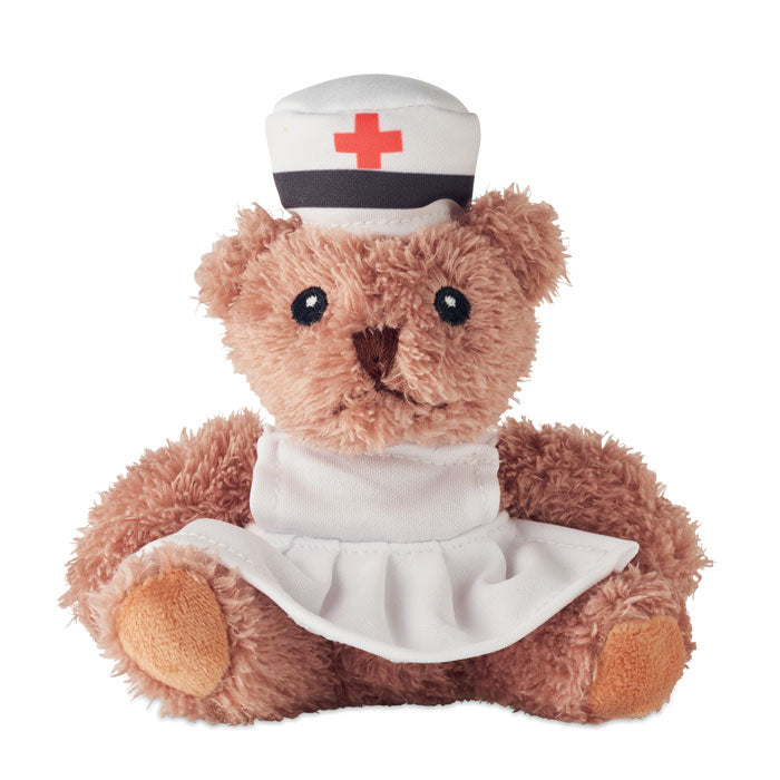 NURSE Teddybär Krankenschwester – Weiß