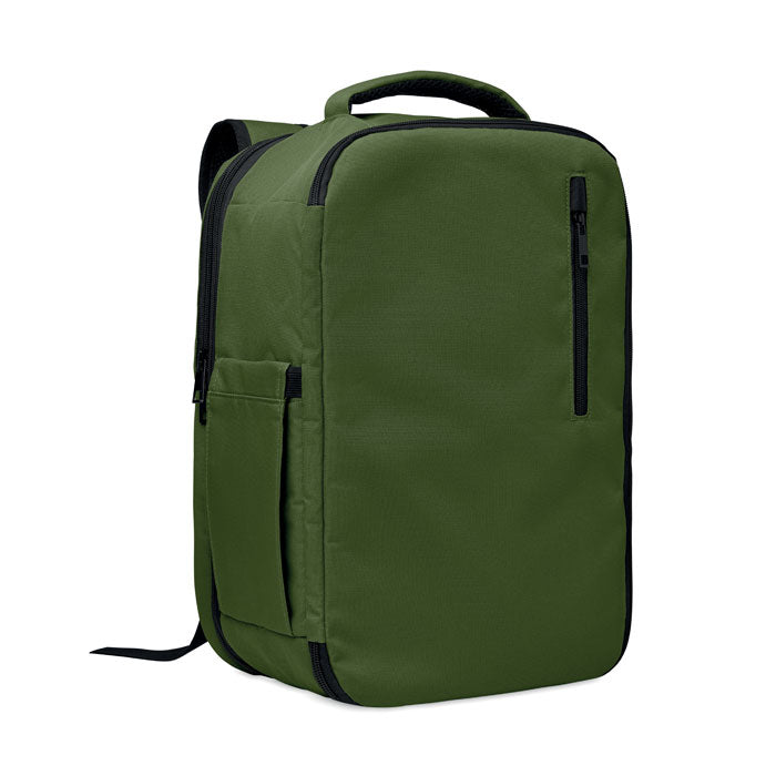 FLYSAFE Rucksack in Kabinengröße – Dunkelgrün