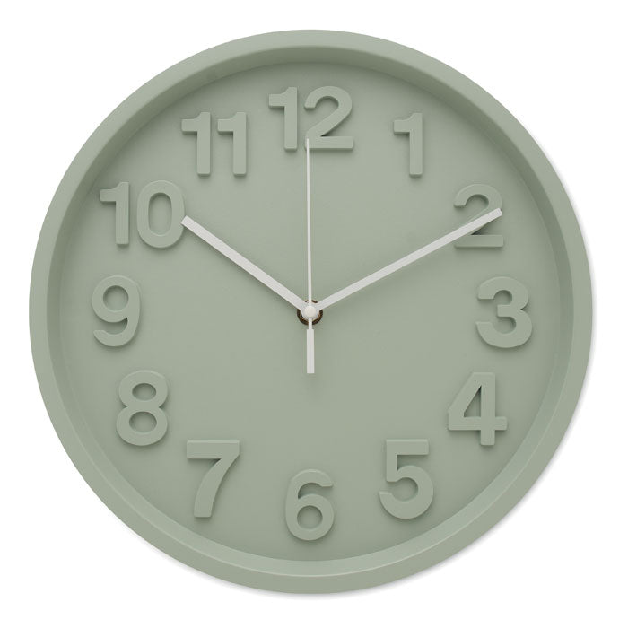 MURO Wanduhr aus PP – Mintgrün