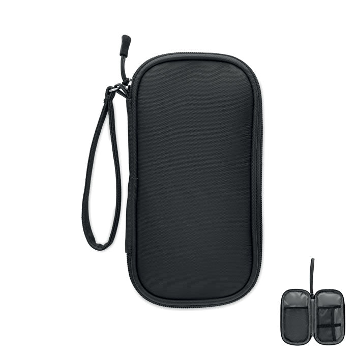 ALLTHERE Tech Organizer-Tasche RPET – Schwarz