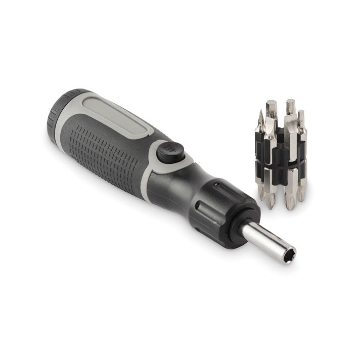 BEND ME Multi-Bit-Schraubendreher – Grau
