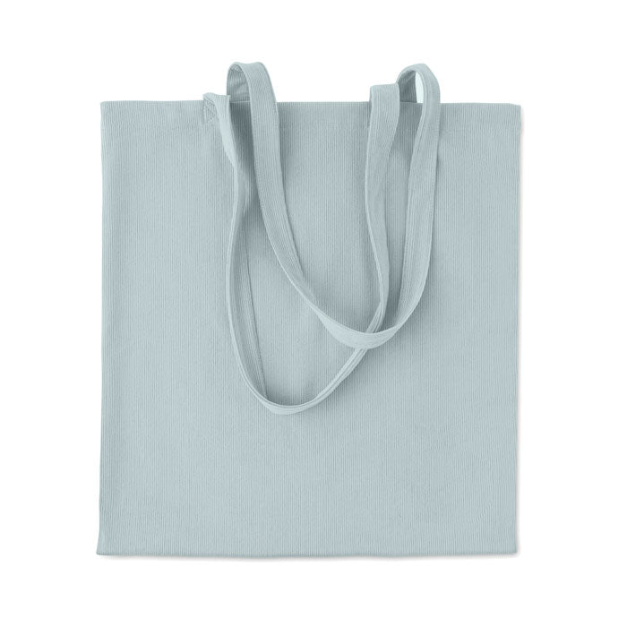 CORDY B Einkaufstasche aus Kord – Babyblau