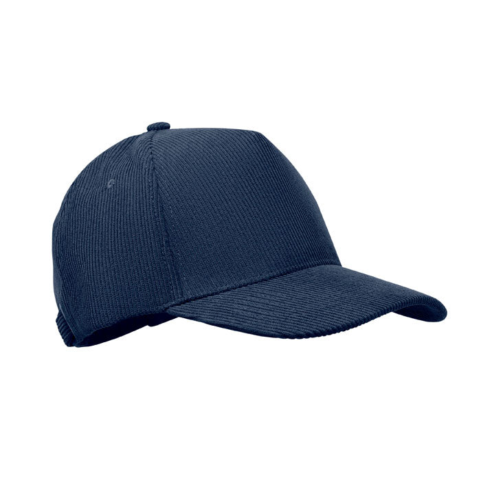 WALE Baseball Kappe 5 Panels Cord – Blau