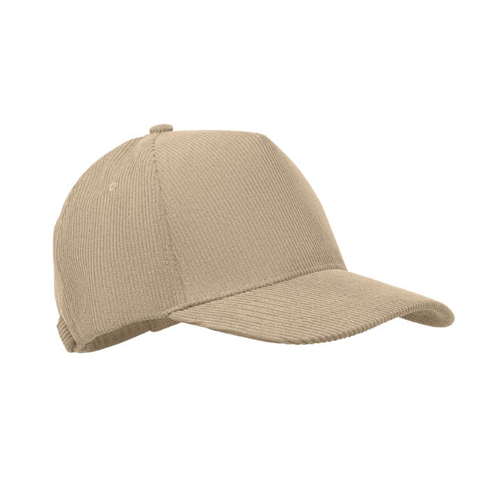 WALE Baseball Kappe 5 Panels Cord – Beige