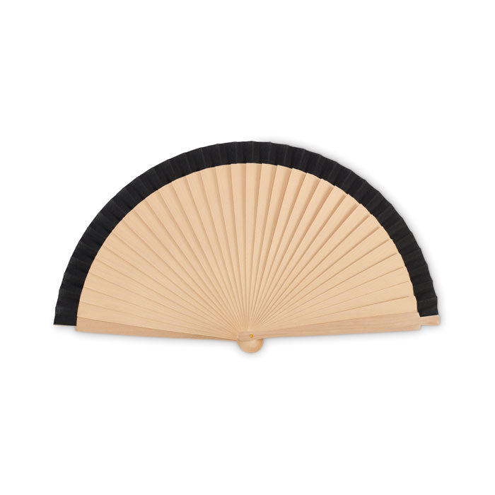 WOODFAN Fächer – Schwarz