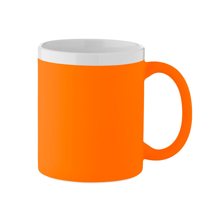 MUGIVA Keramikbecher 300 ml – Neon Orange