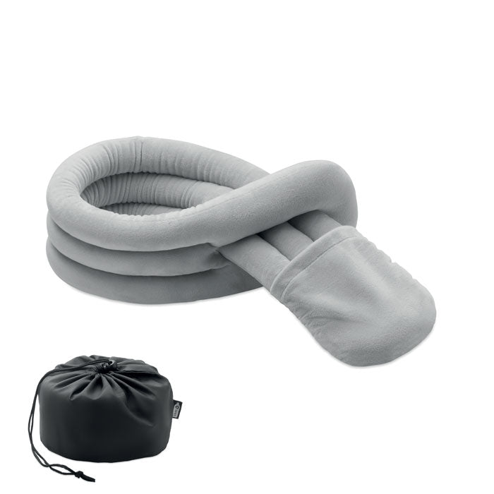 WRAP IT Flexibles Reisekissen – Grau