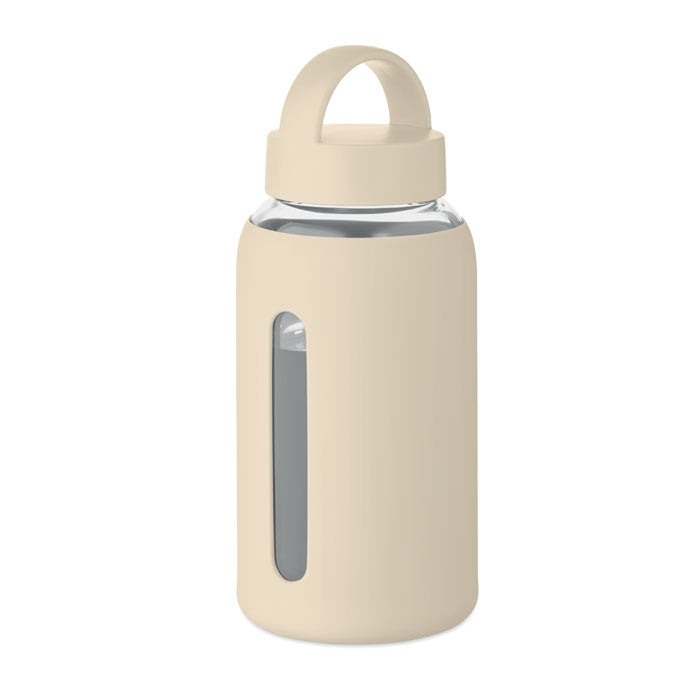 BORIS Flasche Borosilikatglas 600ml – Beige