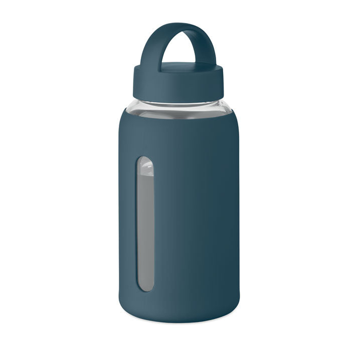 BORIS Flasche Borosilikatglas 600ml – Marineblau