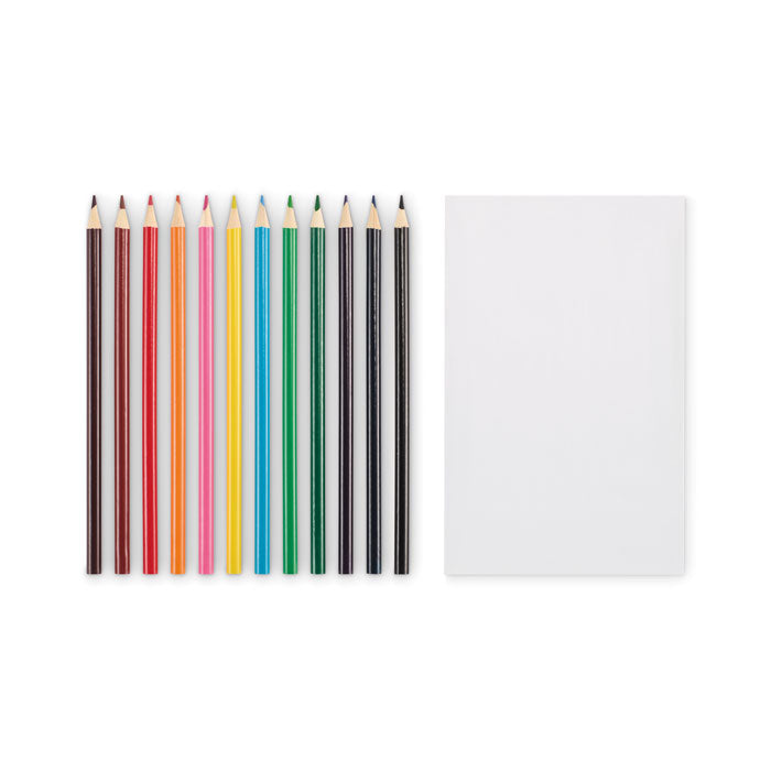 FUNSKETCH Malset mit 12 Buntstiften