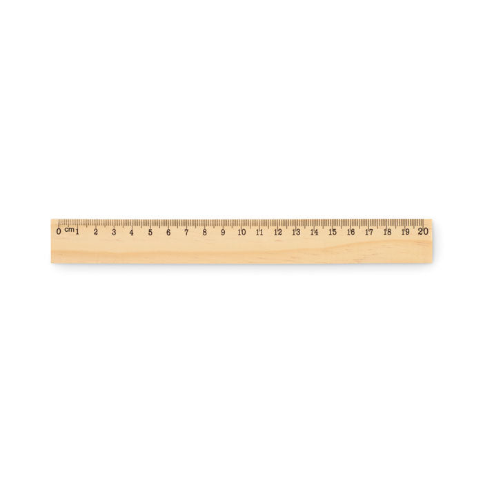 RULER20 Holzlineal 20cm – Holz