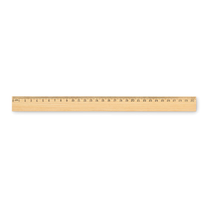 RULER30 Holzlineal 30cm – Holz
