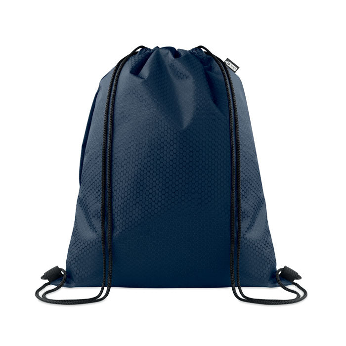 DAYKIT Beutel mit Kordelzug 420D RPET – Blau