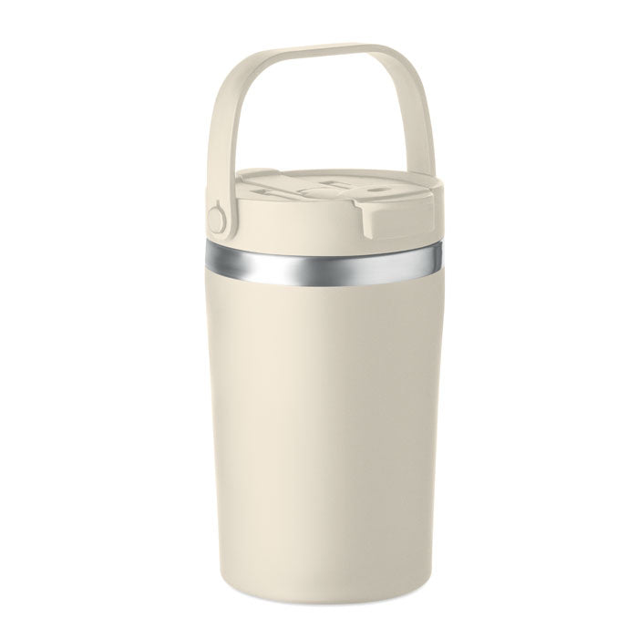 COZYCUP Doppelwandiger Becher 350 ml – Beige