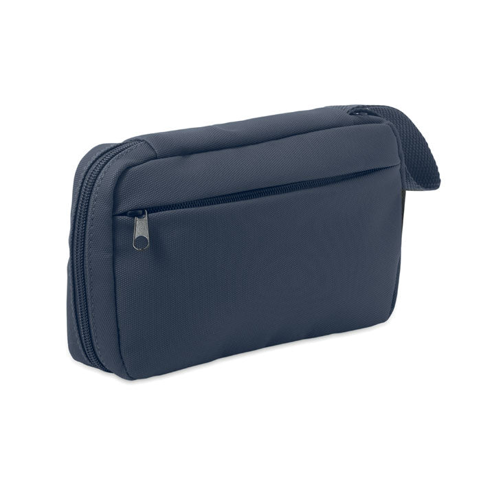 VANIT Kulturbeutel 600D RPET – Marineblau