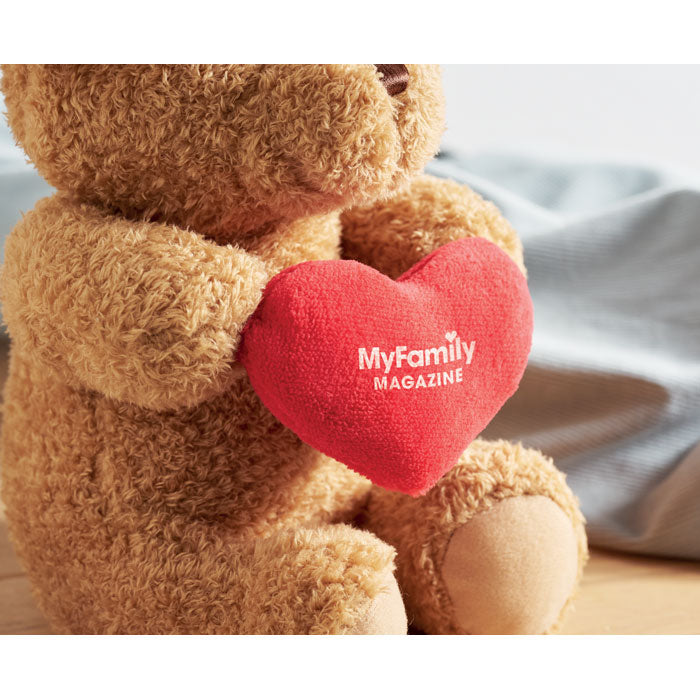 SNUGGLE Teddybär mit Herz 23cm
