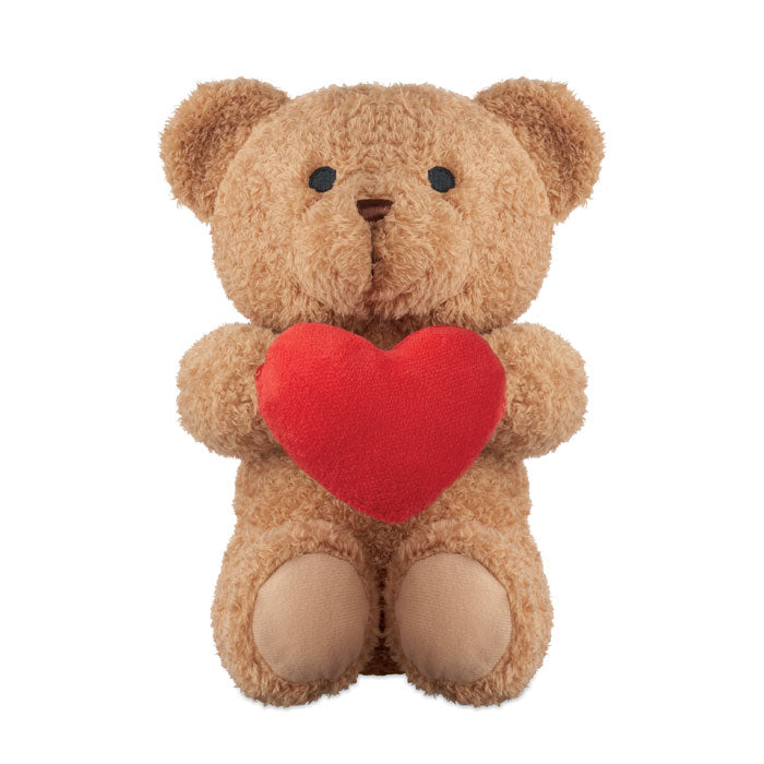 SNUGGLE Teddybär mit Herz 23cm – Rot