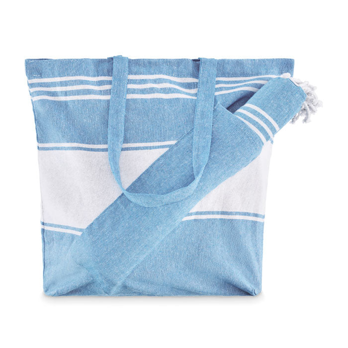 HUMMUM Hamamtuch-Set – Türkis