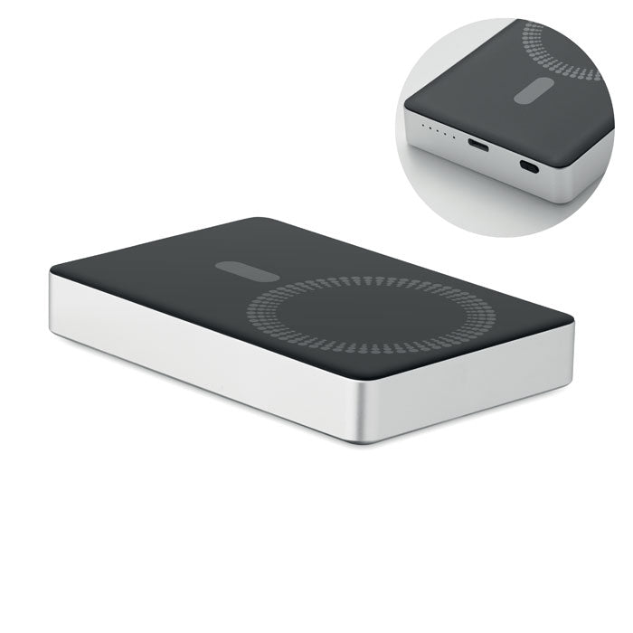 POWERMAG Powerbank 10000 mAh – Silber
