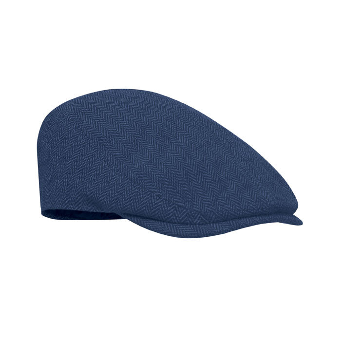 BLIND PEAK Newsboy-Kappe 335 g/m² – Blau