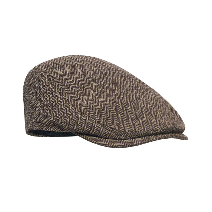 BLIND PEAK Newsboy-Kappe 335 g/m² – Khaki